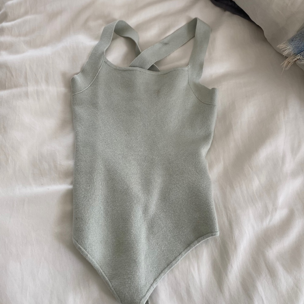 Abercrombie sweater bodysuit tank